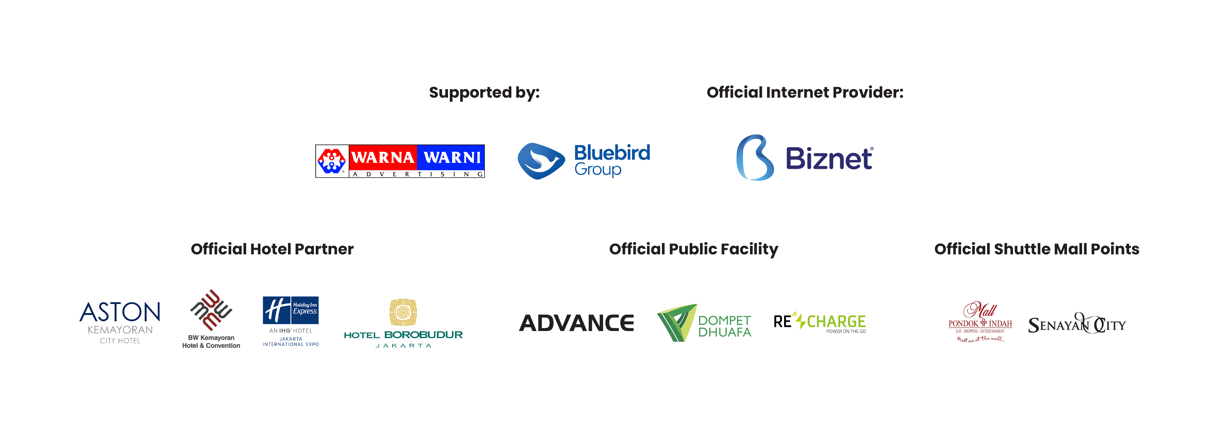 PEVS 2026 Sponsor and Partner information